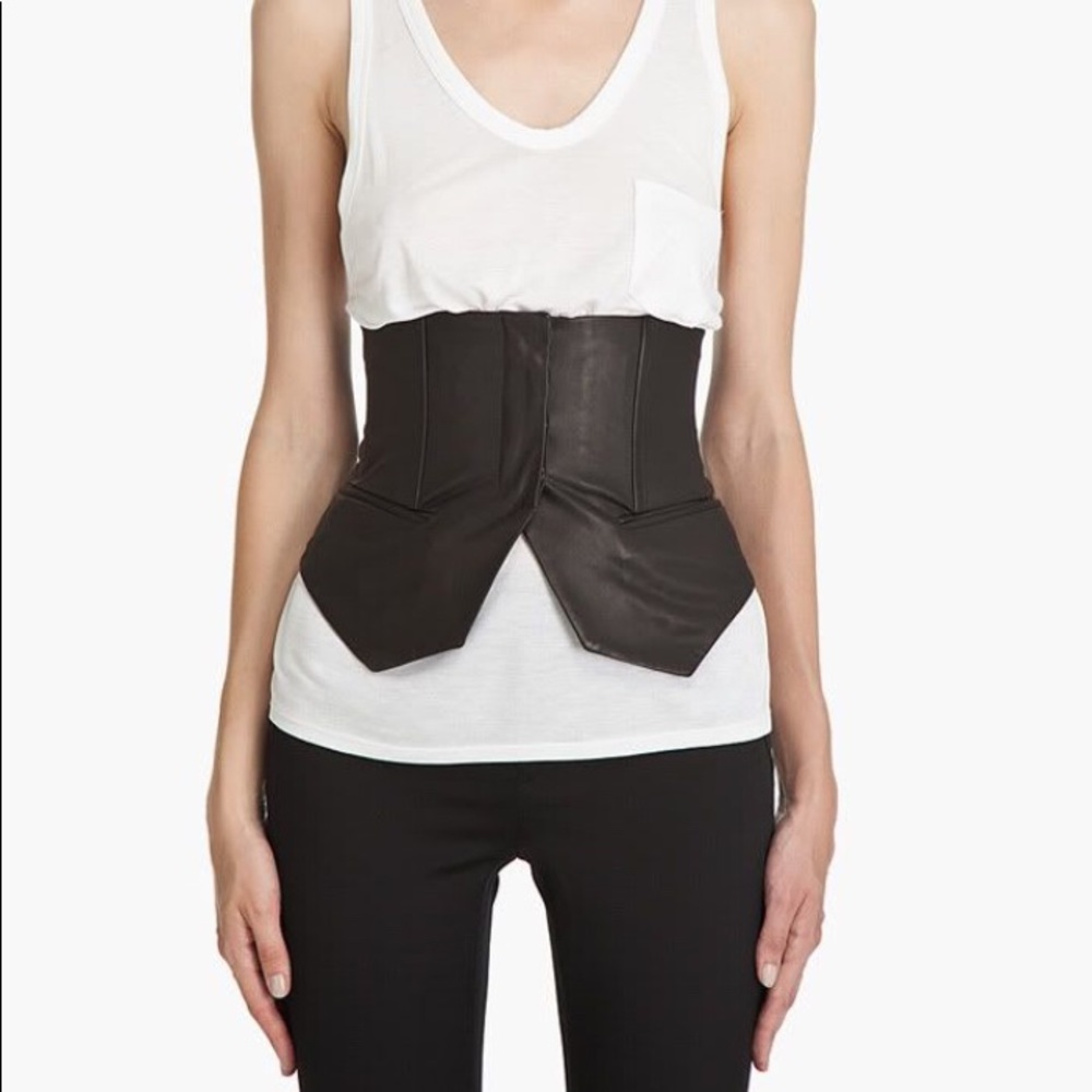 Alexander Wang Corset belt
